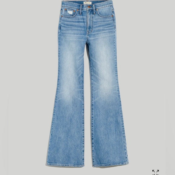 Madewell The Perfect Vintage Flare Jean NWT, sz 33 - Picture 4 of 11
